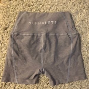 Alphalete Revival Shorts in Lilac